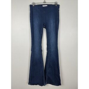 We The Free Dark Blue Flare Jeans